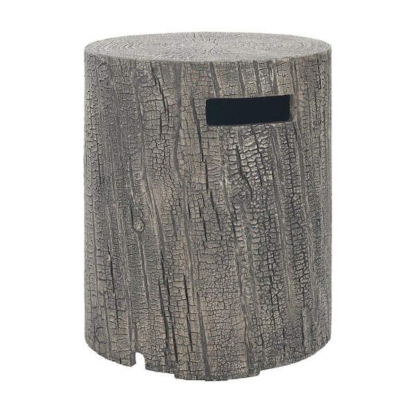 Stylish Outdoor MGO Propane Tank Holder & Side Table – Weather-Resistant, Easy-to-Use Design for Your Patio