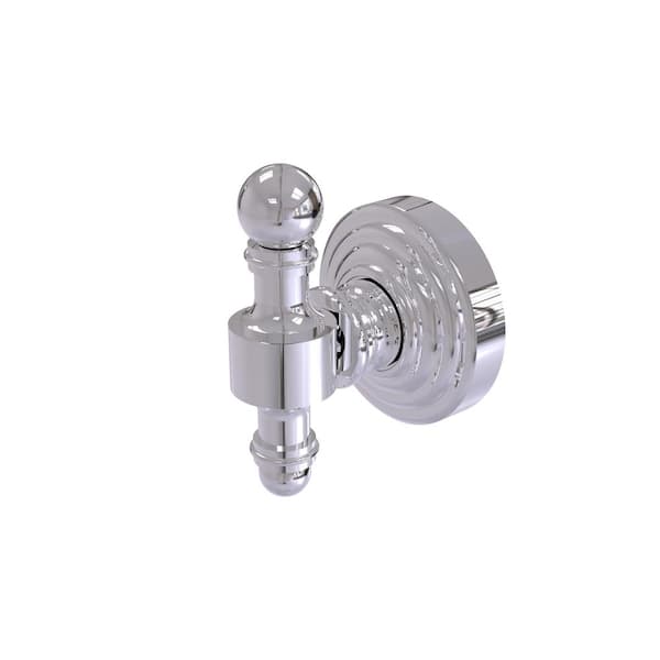 Allied Brass Retro Wave Collection J-Hook Robe/Towel Hook in Polished Chrome