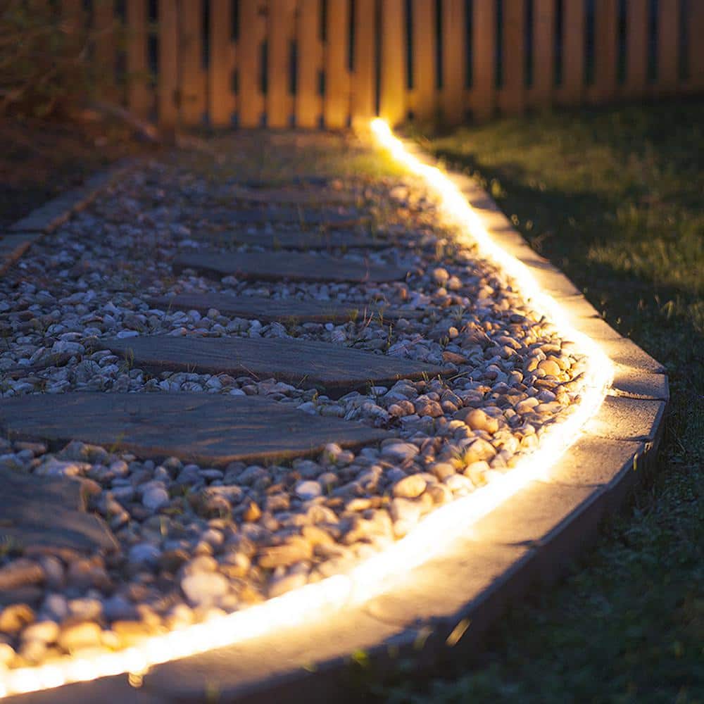 150ft Warm White LED Rope Light Spool with 1800 Lights
