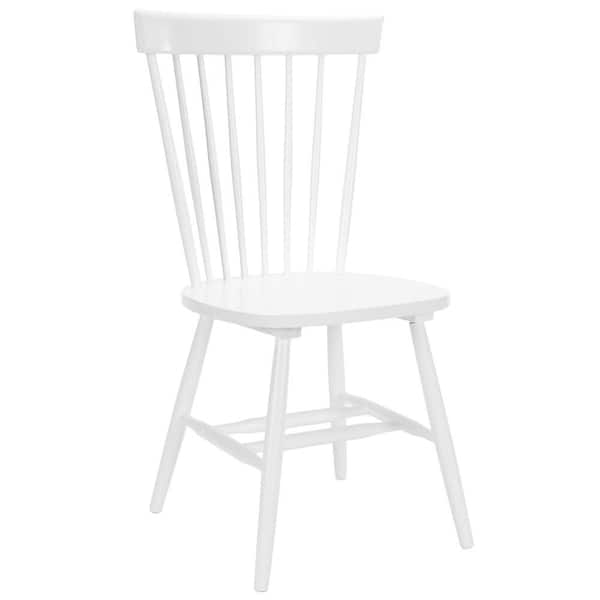 Riley White Wood Dining Chair (Set of 2)