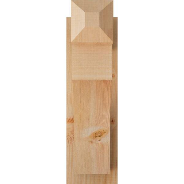 Ekena Millwork 6 in. x 20 in. x 16 in. Douglas Fir Westlake