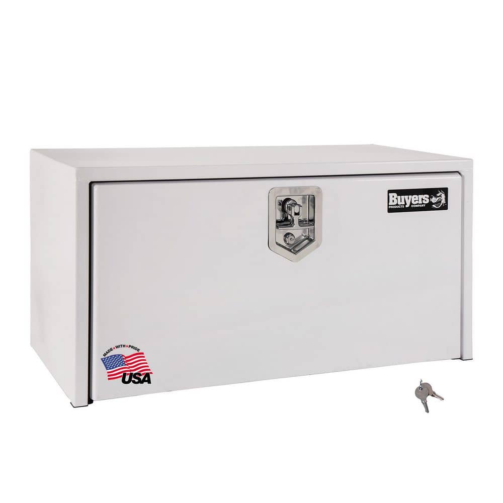 14 in. x 16 in. x 30 in. White Steel Underbody Truck Tool Box price history on PriceWatchPro
