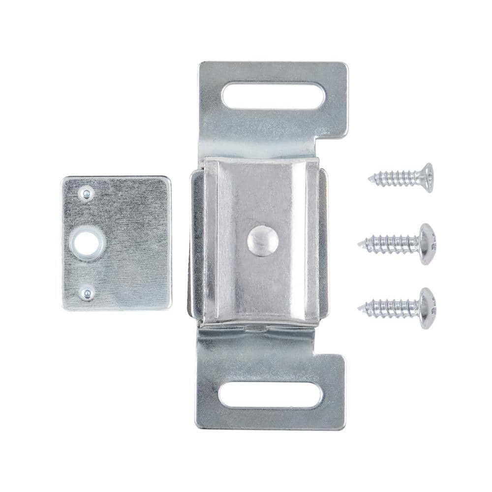 Silver Steel Magnetic Cabinet Door Catch