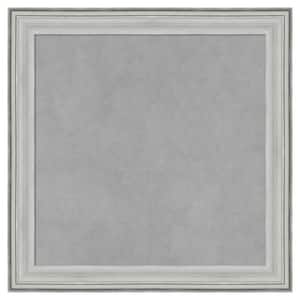 Bel Volto Silver 19 in. x 19 in. Framed Magnetic Board