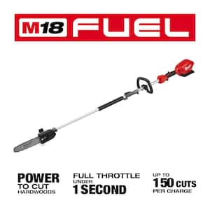 M18 FUEL 10 in. 18-Volt Lithium-Ion Brushless Cordless Pole Saw with Attachment Capability (Tool-Only)