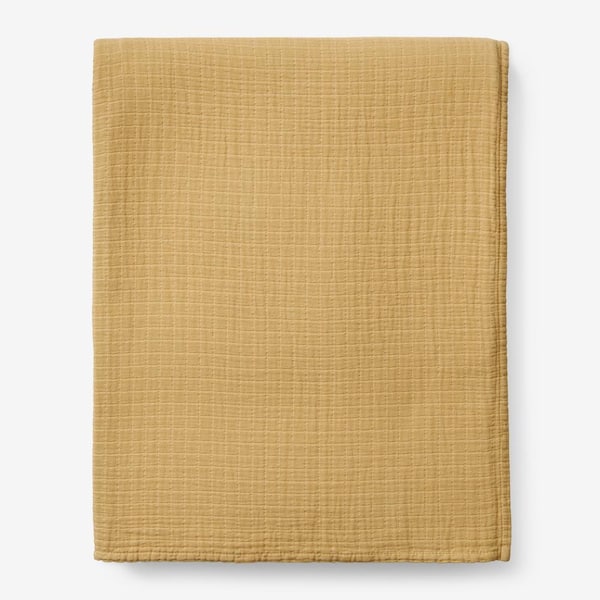 Gossamer Gold Cotton Twin/Twin XL Blanket