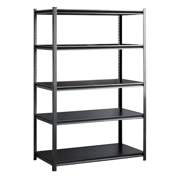 Muscle Rack 5-Tier Steel Garage Storage Shelving Unit (48 in. W x 72 in. H x 24 in. D)