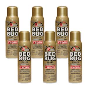 16 oz. 5-Minute Bed Bug Killer Foaming Spray/Kills All Life Stages (6-Pack)
