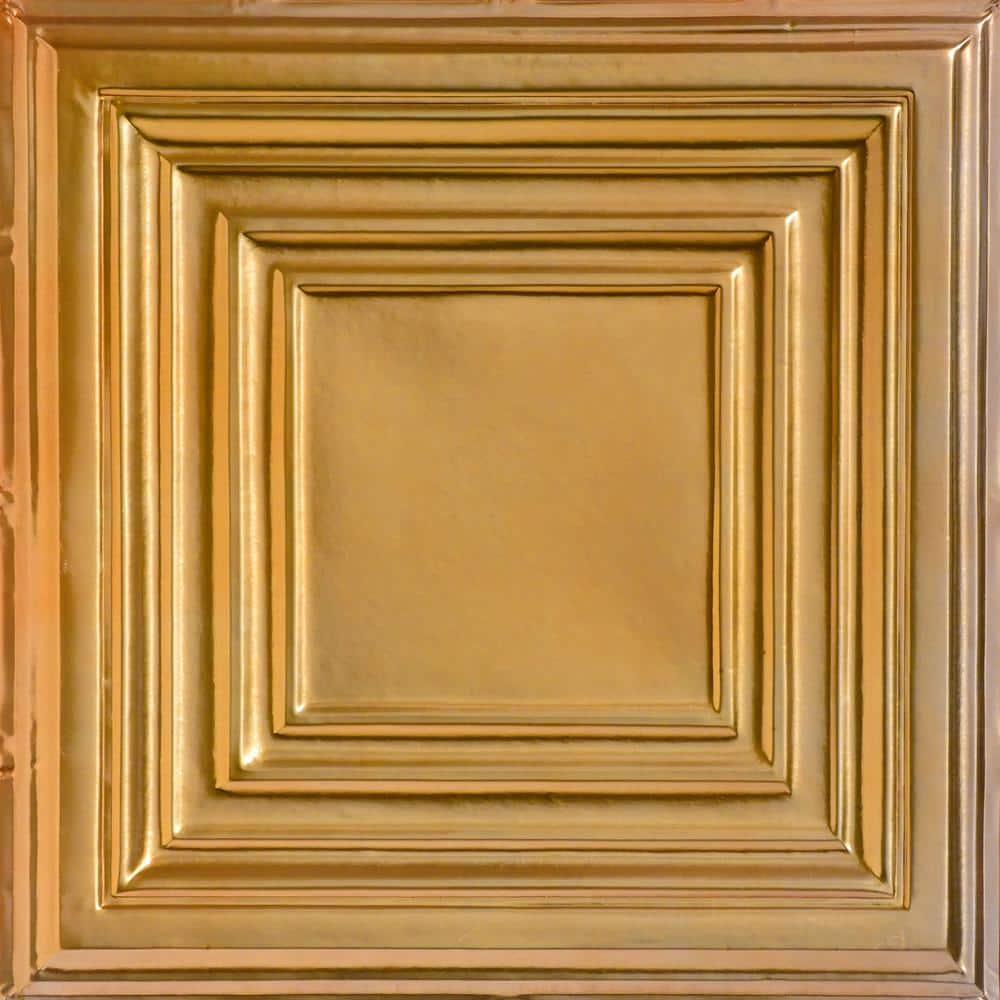 Williamsburg Lincoln Copper 2 ft. x 2 ft. Decorative Nail Up Tin Ceiling Tile (24 sq. ft./case) price history on PriceWatchPro