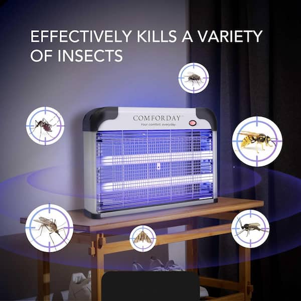 Comforday 20W Bug Zapper and Electric Indoor and Outdoor Mosquito