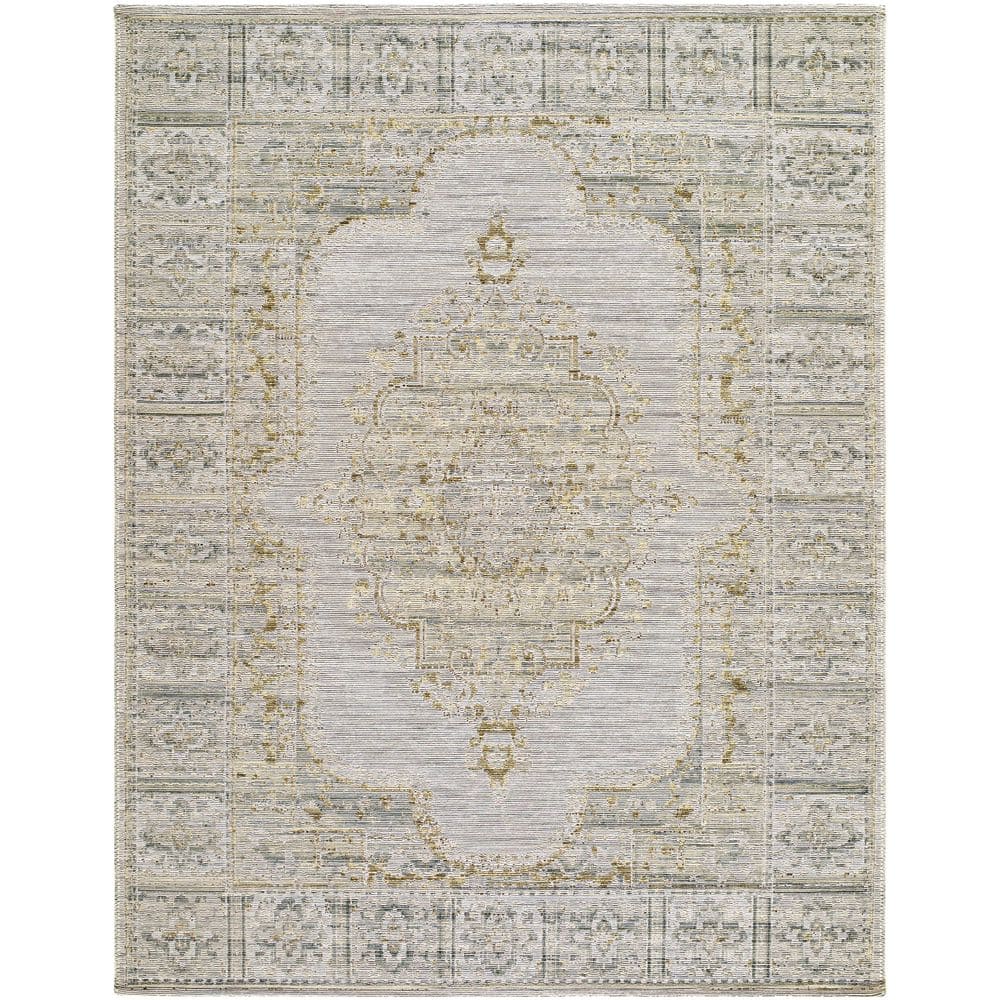 Goblen GLN-2303 7 ft. x 10 ft. Machine Woven Rug, Light Gray and Beige or Ivory price history on PriceWatchPro