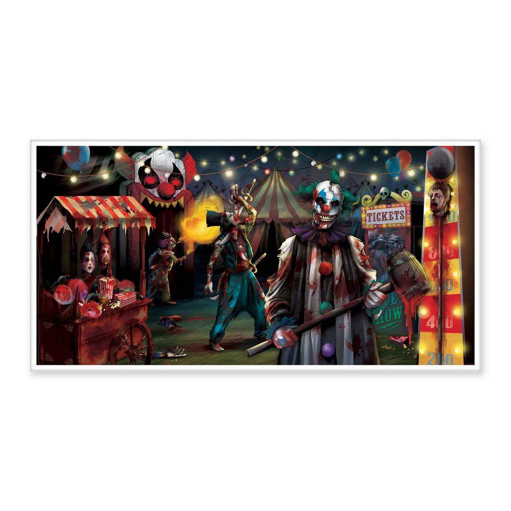 UPC 013051568658 product image for Amscan 33.5 in. x 65 in. Halloween Creepy Carnival Horizontal Banner (5-Pack) | upcitemdb.com