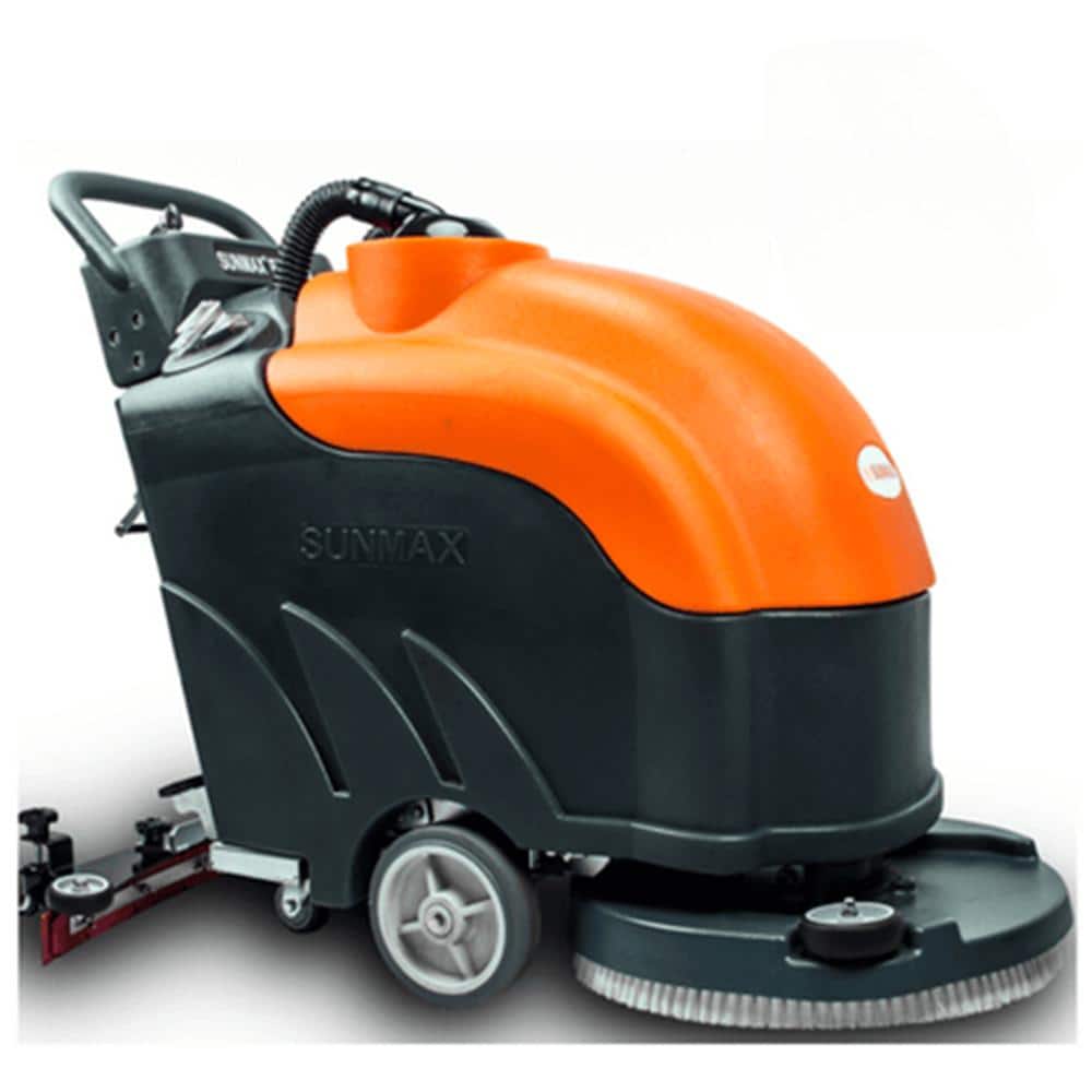 Commercial Cordless Cleaner with Walk-Behind Floor Scrubber