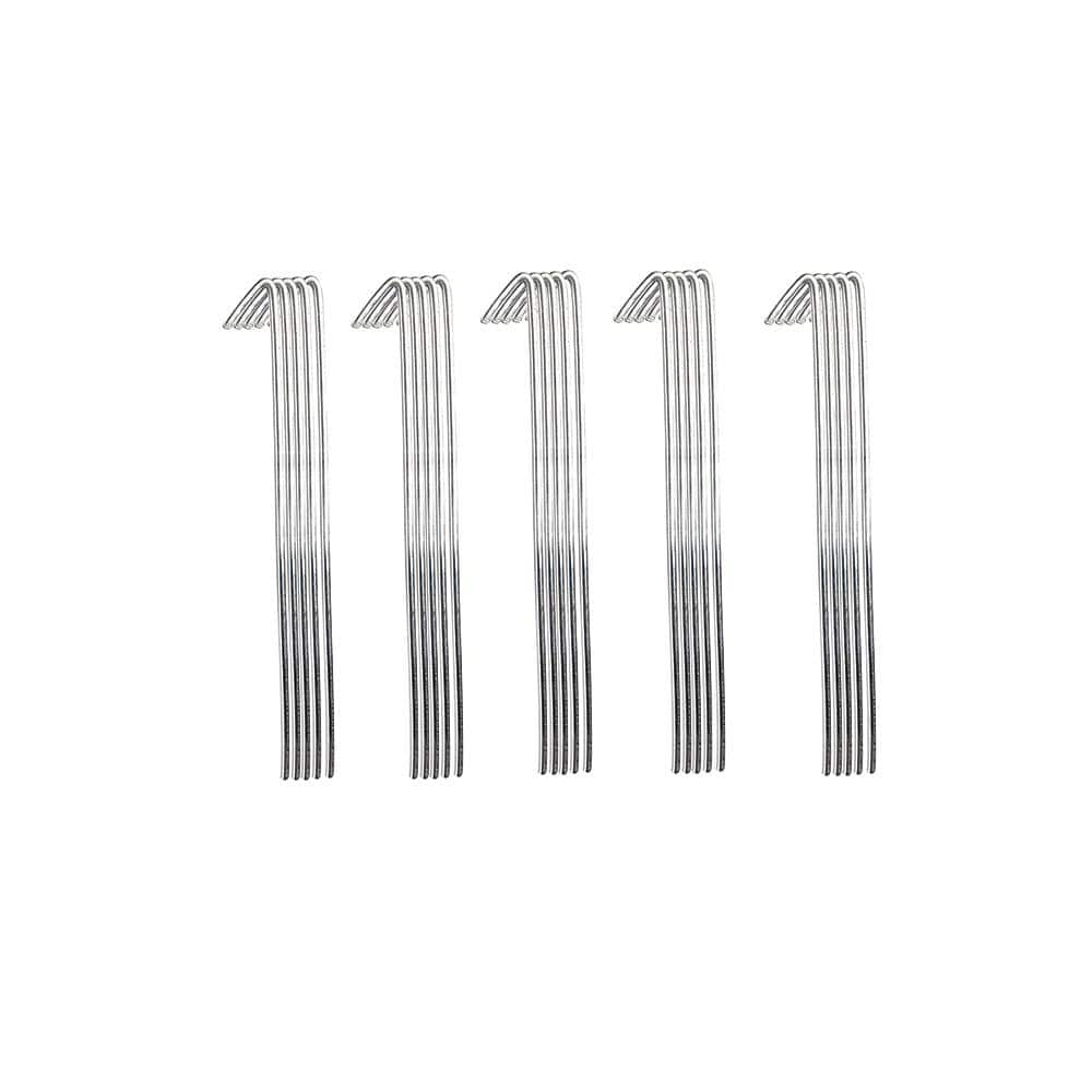 Robtec 6-1/2 in. 11-Gauge Aluminum Chain Link Fence Ties (100-Pack)