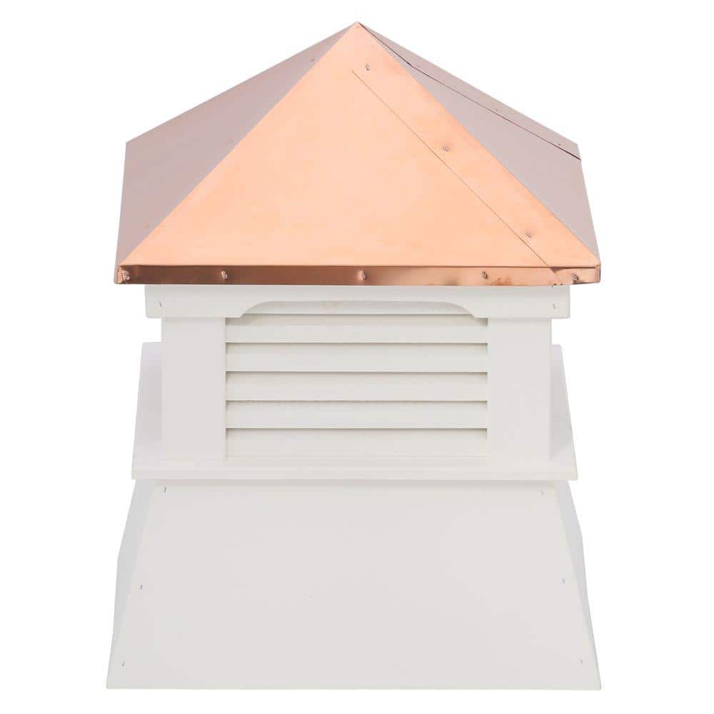 HomePlace Structures Claremont 20 in. x 20 in. x 26 in. Vinyl Cupola