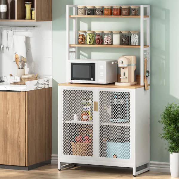  Free Standing Kitchen Units, 6-Tier Bakers Rack