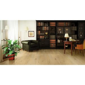 Canyonlands Oak 0.70 in. x 6.5 in. W Engineered Hardwood Click Lock Waterproof Flooring (21.67 sq. ft./case)
