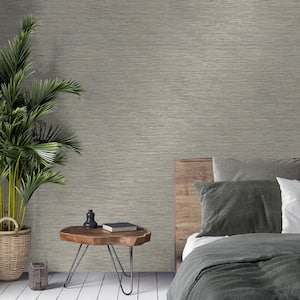 Fusion Grey Stone Plain Textured Non-Pasted Paper Wallpaper