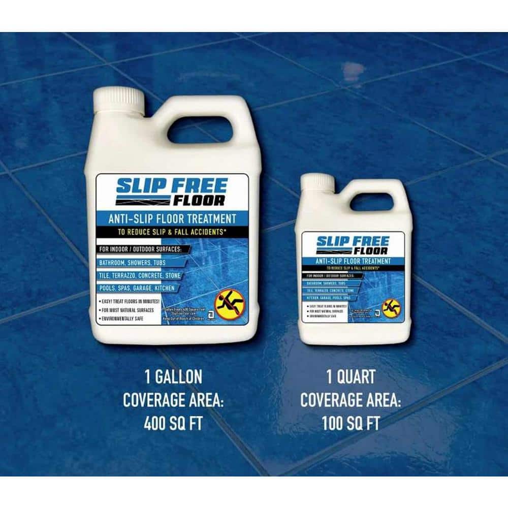 SlipFree Clear Anti-Slip Floor Treatment - 1 Gallon