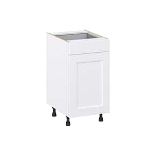 J Collection Wallace Painted Warm White Shaker Assembled Sink Base Kitchen Cabinet 27 In W X 34 5 H 24 D