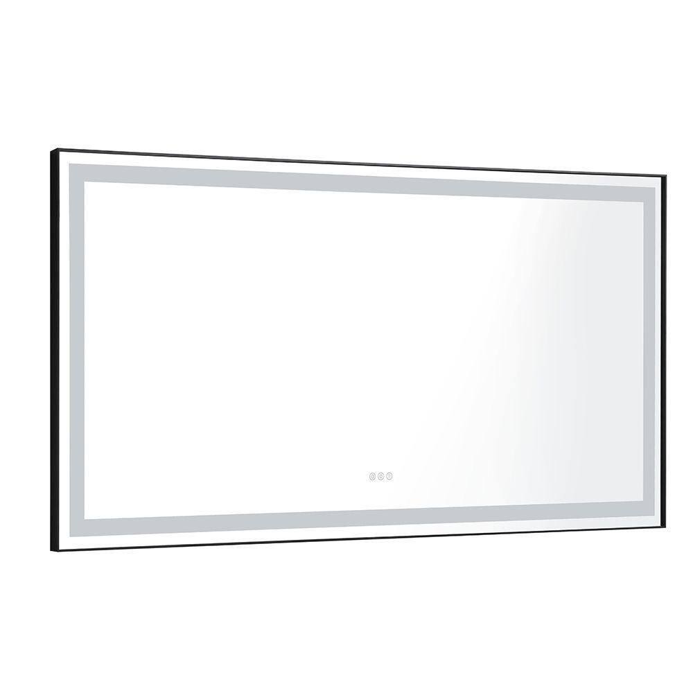 EPOWP 72 In. W X 36 In. H Large Rectangular Aluminium Framed LED ...