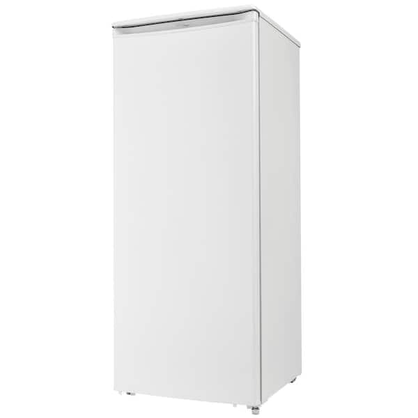 Designer Garage ready 10 cu. ft. Manual Defrost Upright Freezer in White