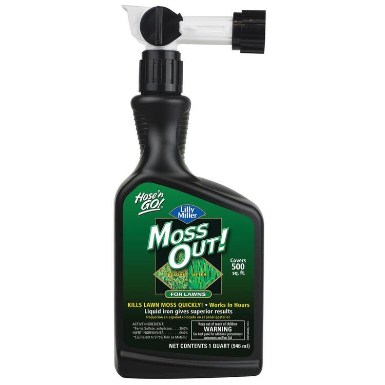 Moss Out! Hose'n Go 32 oz. 500 sq. ft. Lawn Moss Killer Ready-To-Spray