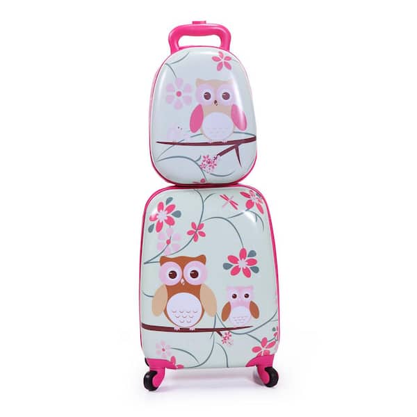 kids Trolley luggage bag travel suitcase children's trolley luggage spinner  wheels Bag Cute Baby Carry On ride Trunk suitcase