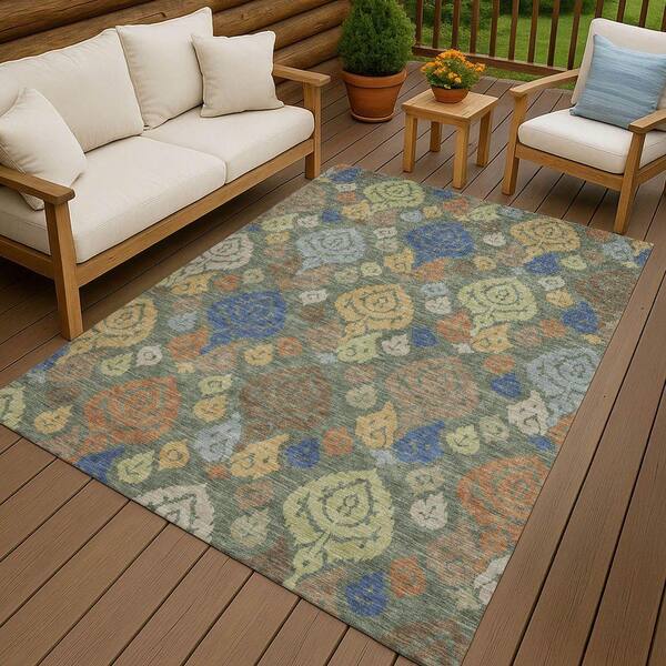 Addison Rugs Chantille Machine Washable Indoor/Outdoor Abstract