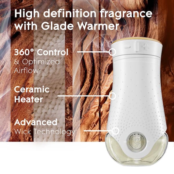 Glade 3.35 fl. oz. Cashmere Woods Scented Oil Plug-In Air