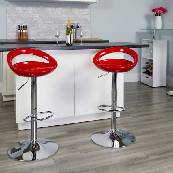 Carnegy Avenue 33 In Red Bar Stool, Red Pub Table And Stools