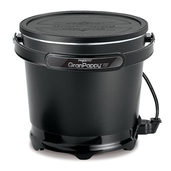 Presto 1.5 Qt. Black GranPappy Deep Fryer