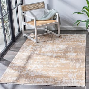 Augustine Taupe/Gray 8 ft. x 10 ft. Distressed Area Rug