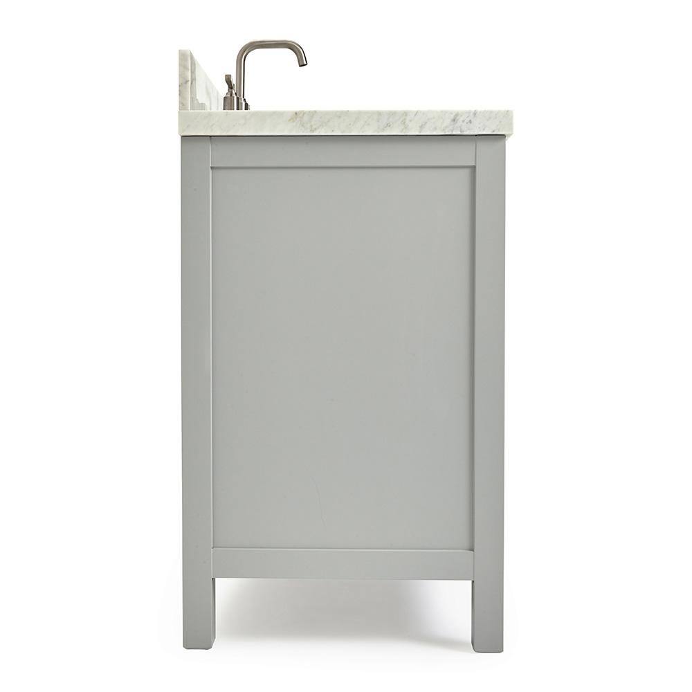 Cambridge 37" Gray Marble Top Single Sink Vanity