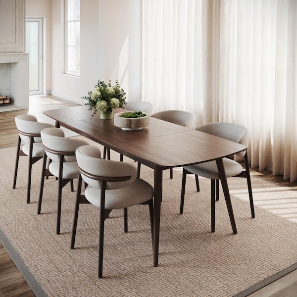 Patricia Jute and Wool Brown 9 ft. x 12 ft. Indoor Area Rug