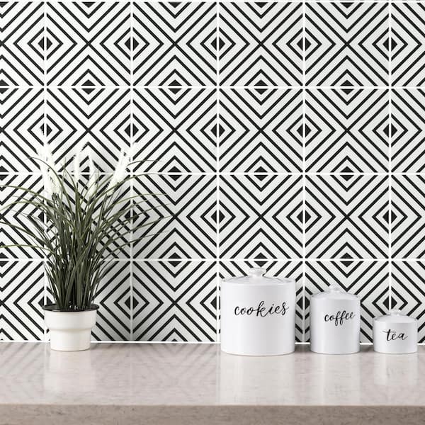 Modena 8 in. x 8 in. Matte Porcelain Encaustic Floor and Wall Tile (371.52 sq. ft./Pallet)