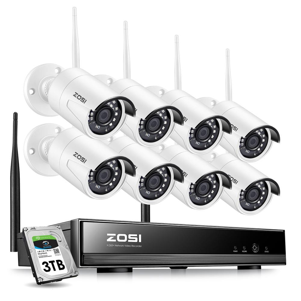Reviews for ZOSI 8Channel 1080p 3TB NVR with 8 Wireless Bullet Cameras