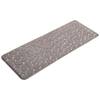 Bath Rug 18 in. x 48 in. Beige Microfiber Memory Foam Bath Runner Mat  7743161 - The Home Depot