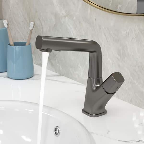 8 in. Widespread Double Handle Bathroom Faucet in Brushed Nickel