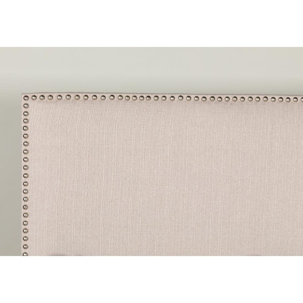 Leffler Home Riley Crawford Linen Twin Dorm and Kids Upholstered Headboard