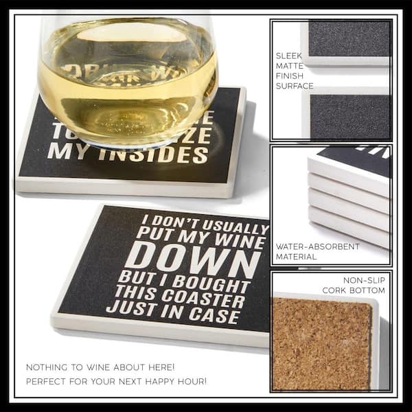 Cork Coasters - Happy Hour Assortment