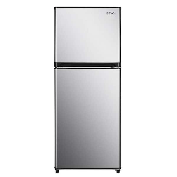 24 in. 10.0 cu. ft. Top Freezer Refrigerator in Stainless Steel