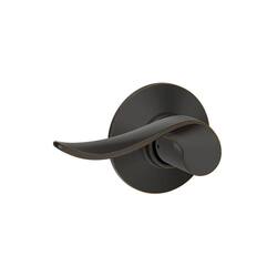 Schlage Sacramento Aged Bronze Passage Hall/Closet Door Lever Handle
