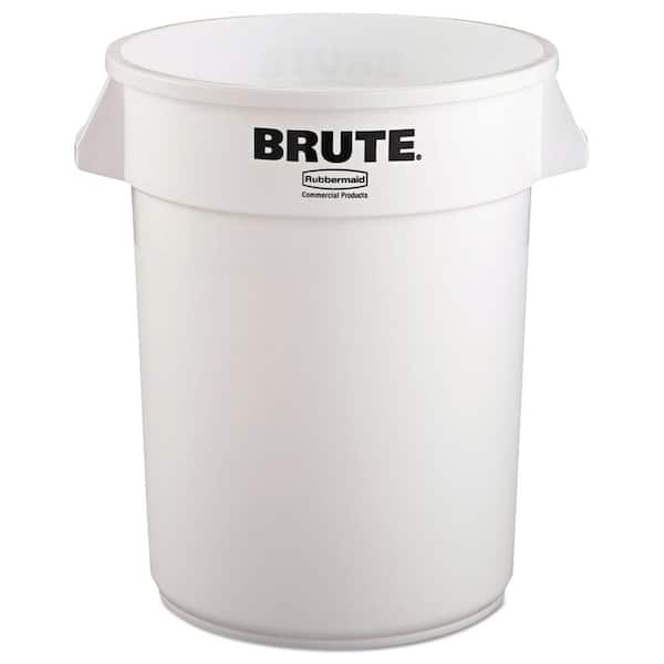 RUBFG262000GRAY, Rubbermaid® Commercial Products Round BRUTE® Container