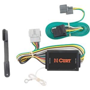 Custom Vehicle-Trailer Wiring Harness, 4-Flat, Select Honda Element, OEM Tow Package Required, Quick T-Connector
