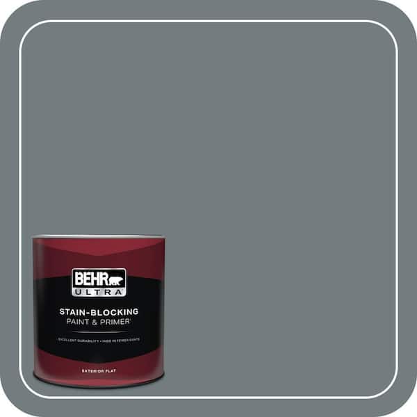 BEHR ULTRA 1 qt. #720F-5 Hidden Peak Flat Exterior Paint & Primer