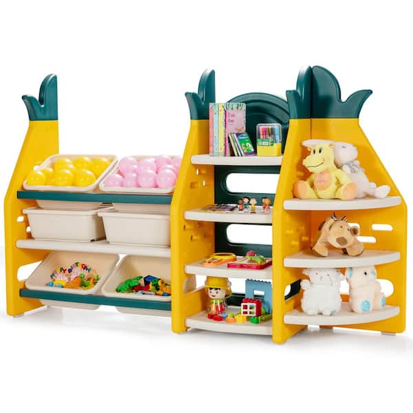 Storage Cabinet Snack Trolley Baby Shelf Drawer Type Snack Cabinet  Removable Baby Toy Storage Shelf Locker Home Multi-layer - AliExpress