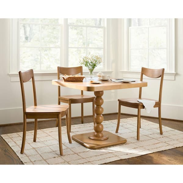 Becki Owens Del Ray Round Dining Chair Set, Tan, 36 in. H x 18 in. W x 21 in. D