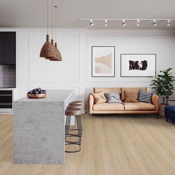 WADEDYCE&BOBLIVINGSTON/DIP&FORWARD 7インチ Malibu Wide Plank Maple Woodside 20 MIL 7.2 in. x 60 in. Click