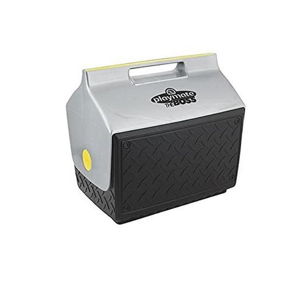 IGLOO Playmate 14.8 Qt. Cooler with Industrial Diamond Plate